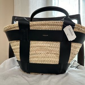 Demellier Santorini Raffia Bag NEW